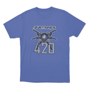 Subtronics Cyclops Army 420 Unisex T Shirt Blue