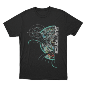 Subtronics Fibonacci Tour Unisex T Shirt Black